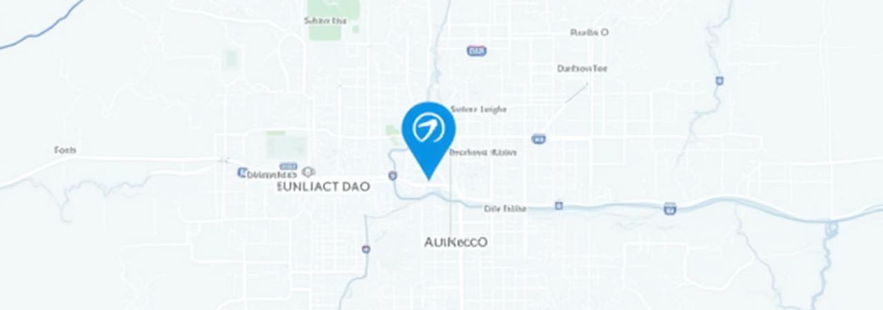 Map showing Eudaimon OS office location in Austin, Texas