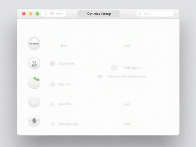 Screenshot of Eudaimon OS Startup Optimizer listing applications that launch at system start-up.