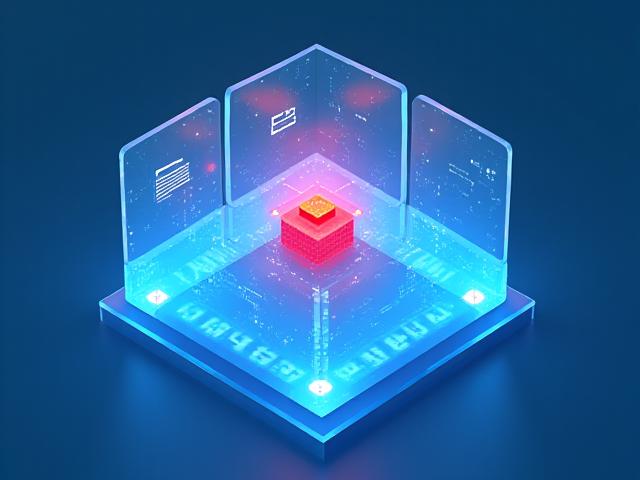 Abstract visual representing a digital vault securing important documents