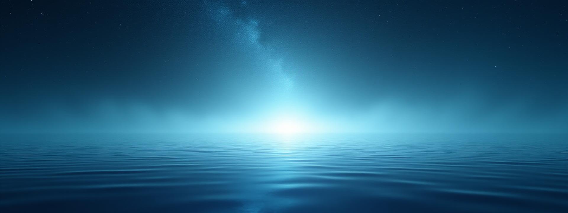 Abstract visual symbolizing clarity, focus, and a serene digital experience