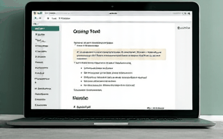 GIF showcasing Aether Notes' markdown editor, typography, and focus mode