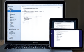GIF illustrating seamless iCloud sync across Mac, iPhone, and iPad for Aether Notes