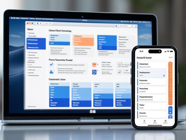 Screenshot demonstrating seamless design consistency between an iOS and macOS application pair developed by Eudaimon OS.